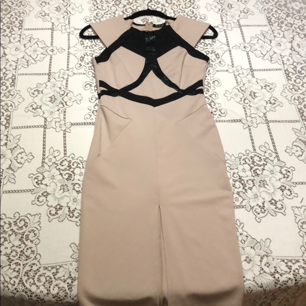 Geometric Bodycon do & be Midi Dress